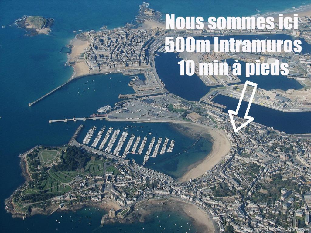L'Atelier - Rdc - Plage 50M - Remparts 500M Saint-Malo Eksteriør bilde